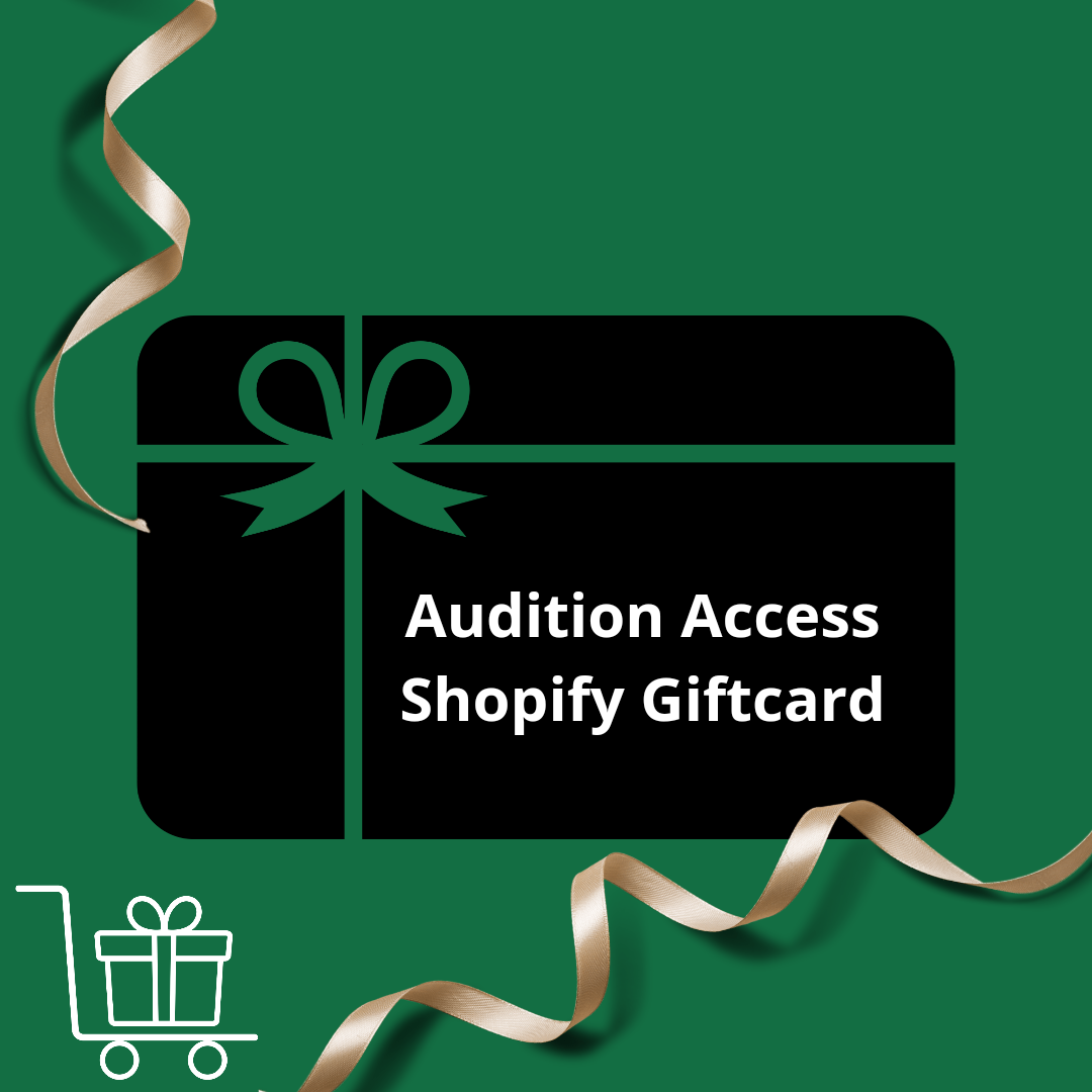 Audition Access Gift card